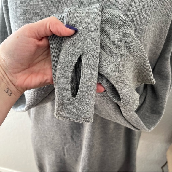 LULULEMON Bring It Backbend Sweater Gray - Picture 6 of 10